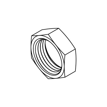 Tompkins Hydraulic Fitting-Steel05FJ BULKHEAD NUT 0306-05